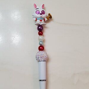 White Rabbit Disney Doorable Beaded Pen - Brand New